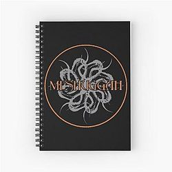 Art Meshuggah Spiral Notebook