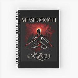 Art Meshuggah Spiral Notebook