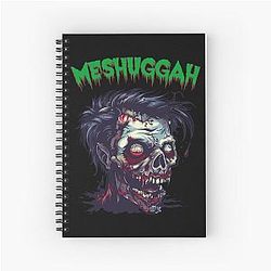 Art Meshuggah Spiral Notebook