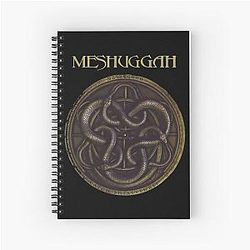 Art Meshuggah Spiral Notebook