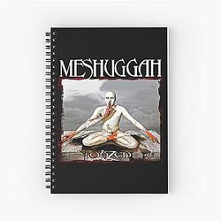 Art Meshuggah Spiral Notebook