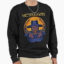 Day For Purple Meshuggah 80s Metal Pullover Sweatshirt