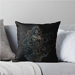 Meshuggah Design Throw Pillow