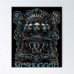 MESHUGGAH ARTWORK  Poster