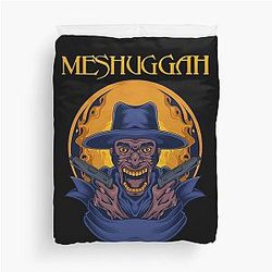 Day For Purple Metal Duvet Cover