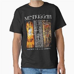 Meshuggah Destroy Erase Improve Soul Burn Classic T-Shirt