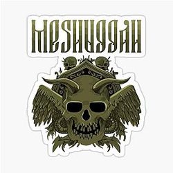 Meshuggah Graphic Design Sticker