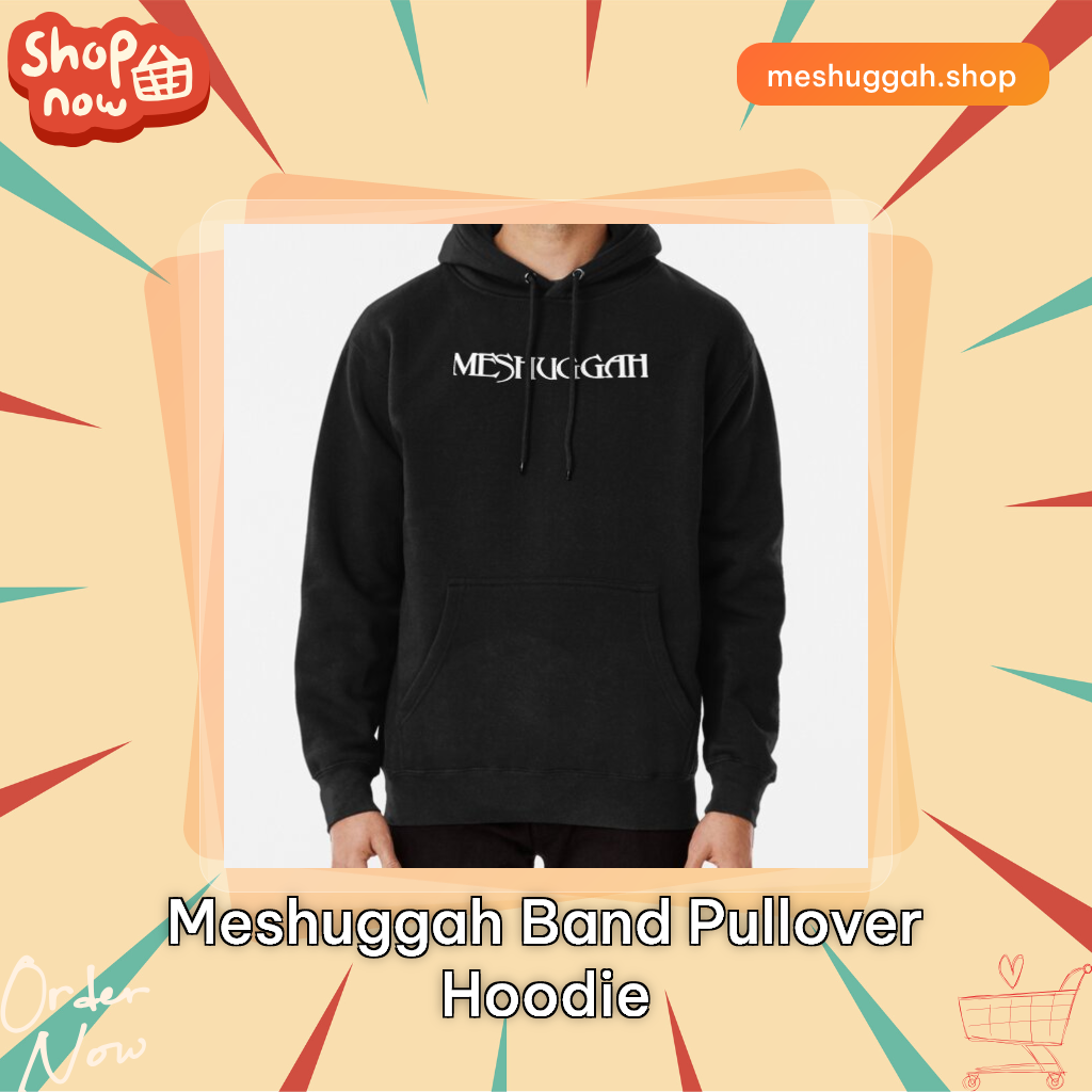 Meshuggah Band Pullover Hoodie