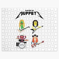 Master of Muppets - Muppets as a Metallica Hand Jigsaw Puzzle