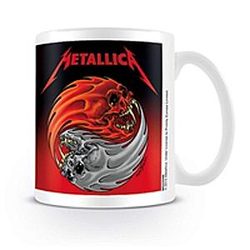 Metallica Yin & Yang Ceramic Mug, Multi Colour, 11oz