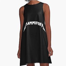 Metallica A-Line Dress
