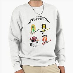 Master of Muppets - Muppets as Metallica Band Pullover Sweatshirt