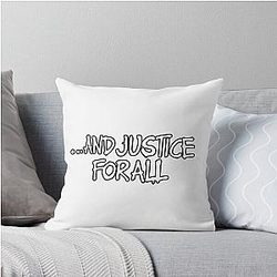 Metallica And Justice For All Throw Pillow