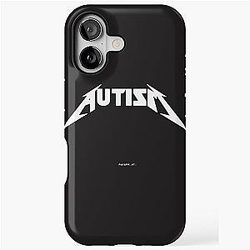 Autism Metallica parody iPhone Tough Case