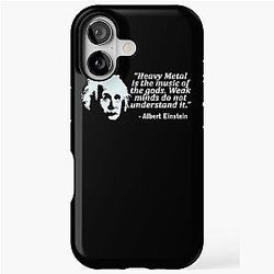 Quotes Band Rock Metallica Tough iPhone Case