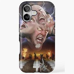 Metallica Fan Art Illustrated Tribute to the Legendary Metal Band iPhone Tough Case