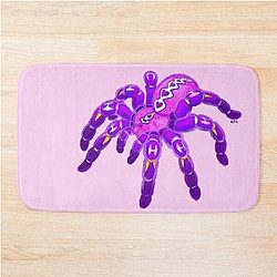 Purple Poecilotheria Metallica Gooty Sapphire Tarantula Bath Mat