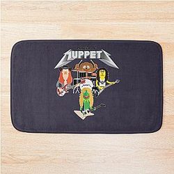 Vintage Retro Metal Muppets 2 as Metallica Bath Mat
