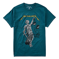 Metallica And Justice for all  T-Shirt NTT079 Metallica T-Shirts