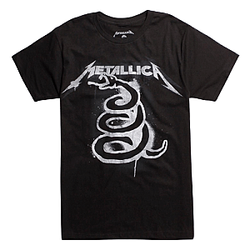 Metallica Black Album Art T-Shirt NTT079 Metallica T-Shirts