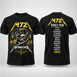 Metallica Tour Shirt M72 2026 NTT079 Metallica T-Shirts