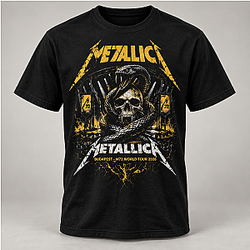 Metallica Tour Shirt 2026 NTT079 Metallica T-Shirts