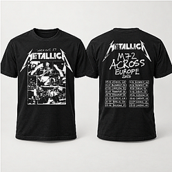 Metallica Tour Shirt M72 2026 NTT079 Metallica T-Shirts