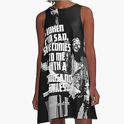 citations groupe rock metallica metallica m A-Line Dress