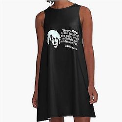 Metallica Band A-Line Dress