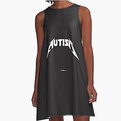 Autism Metallica Dress