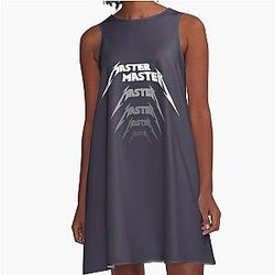 Needed Gifts Music Metallica Lyrics A-Line Dress