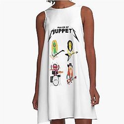 Master of Muppets As A-Line Dress