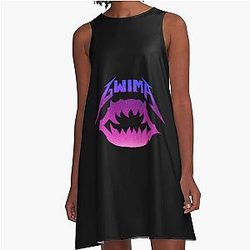 Kpop Demon Hunters Gwima Metallica A Line Dress