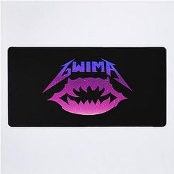 Kpop Demon Hunters Gwima Metallica Logo Desk Mat
