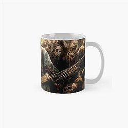 Zombie Jesus Playing Metallica's Guitar on a Classic Mug