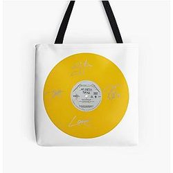 Metallica Justice For All Album Autographed Vinyl Tote Bag