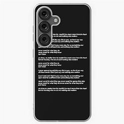Metallica Nothing Else Matters Song Lyrics Phone Case