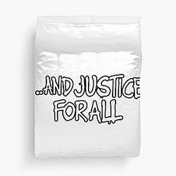 Metallica And Justice for All Duvet Cover