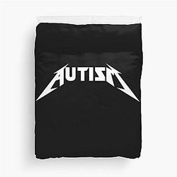 Autism Metallica Duvet Cover