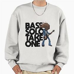 Metallica Cliff Burton Bass Solo Premium Oversized Sweatshirt