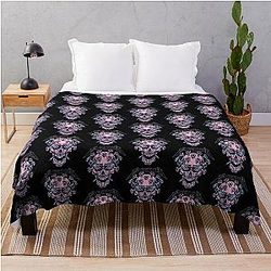 COVID Vaccination Metallica Throw Blanket