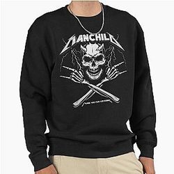 Manchild Metallica Skull Pullover Hoodie