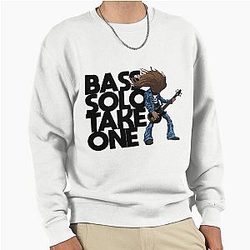 Metallica Cliff Burton Bass Solo Pullover Sweatshirt