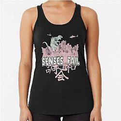 Senses Fail Rock Band Racerback Tank Top