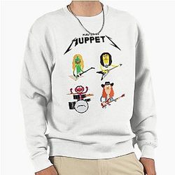 Master of Muppets Muppets as Metallica Band Pullover Sweatshirt