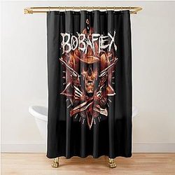 Bobaflex Slayer Metallica Shower Curtain
