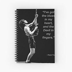 Metallica Band Spiral Notebook