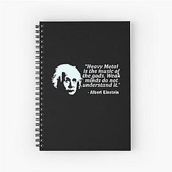 Metallica Band Spiral Notebook