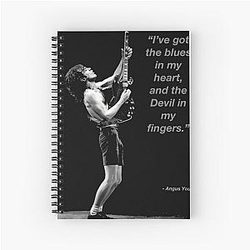 Metallica Band Spiral Notebook