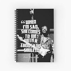 citations groupe rock metallica metallica Spiral Notebook